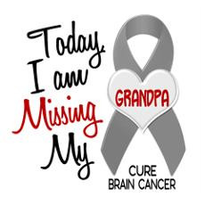 Missing 1 Grandpa BRAIN CANCER Poster