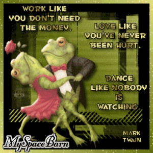 Those frogs are just too cute