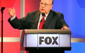 Roger Ailes insists that his channel lives up to the logo in its ...