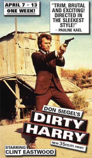 CLINT EASTWOOD DIRTY HARRY