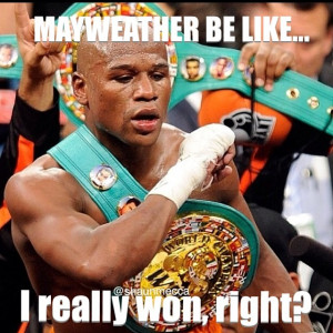 Mayweather Maidana Fight Funny Meme