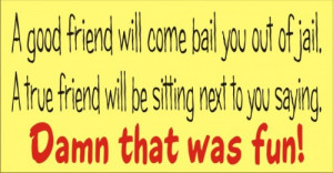 Stencil friend friendship funny quote saying 9 x 5 inches