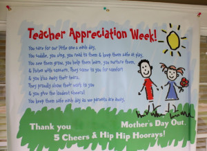 Teacher Appreciation Week {2012}