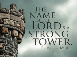 Our strength is in Him...