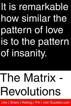 The Matrix - Revolutions - It is remarkable how similar the pattern of ...
