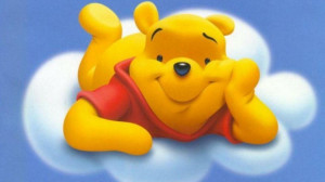 You are viewing the Cartoons wallpaper named Pooh smiling. with ...
