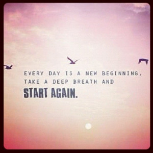 Fresh Start Positive Quotes