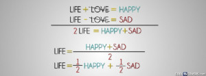 Math Equation Of Life Facebook Cover