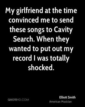 Elliott Smith - My girlfriend at the time convinced me to send these ...