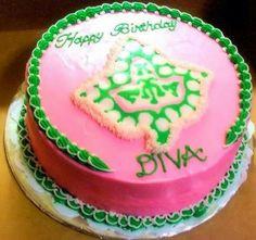 Kappa Alpha PSI Birthday Cake