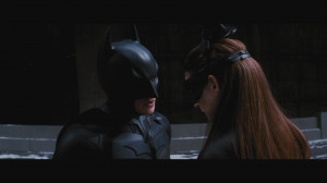 Batman The Dark Knight Rises Selina Kyle Kiss
