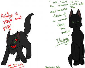 Hollyleaf meets Fantard Hollyleaf by Mhelodic