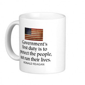 Ronald Reagan Quotes Coffee Mug