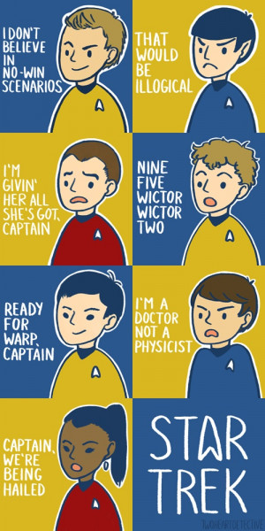 ... Star Trek Quotes Seven Classic Star Trek Quotes classic star trek