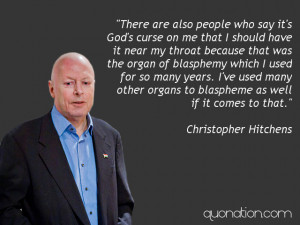 Christopher Hitchens Quotes On God