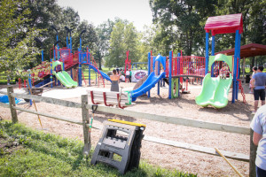... can face off at new hockey themed playground in Ohio’s Westgate Park