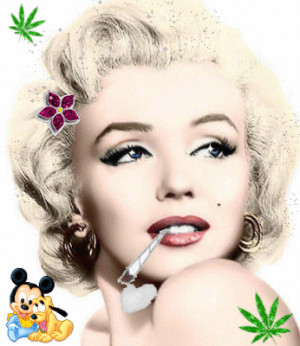 Marilyn Monroe Smoking Weed Tumblr