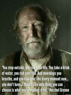 ... green the walking dead ripped hershel hershal quotes hershel quotes