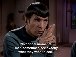 12 inspirational Spock quotes to live your life by