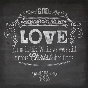 Chalkboard Inspirational Christian Art Prints Treasure Promises Love ...