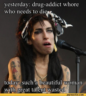 ... tal^fSwastef |,funny pictures,auto,amy winehouse,death,then and now