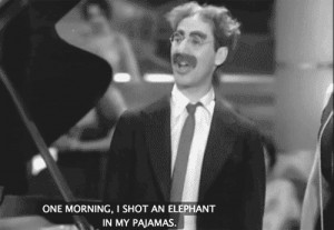 Marx Brothers #Groucho Marx #Animal Crackers