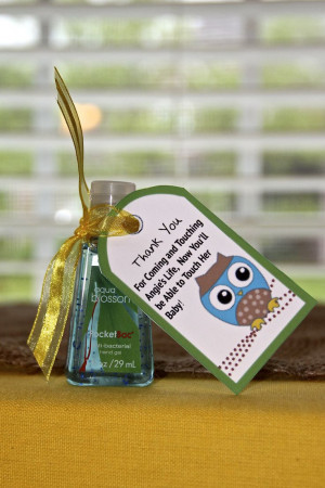 Baby Shower Favors Sayings Cute baby shower favor..anti