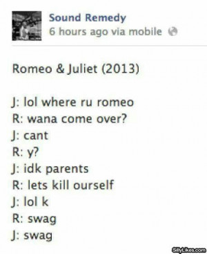 Modern-day Romeo & Juliet