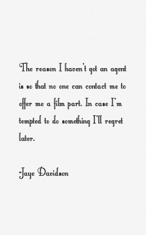 Jaye Davidson Quotes & Sayings