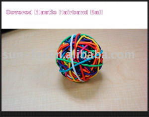 Covered Rubber Band Ball
