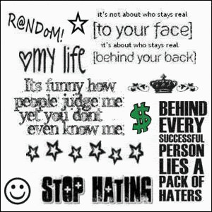 hating quotes photo: quotes stop hating lunapic-stophating.gif