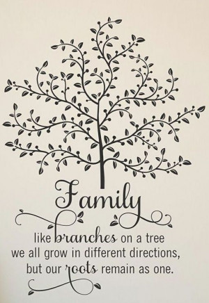 ... Trees, Families Trees Wall, Roots Remain, Wall Quotes, Family Tree