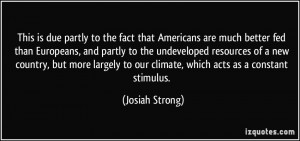 More Josiah Strong Quotes