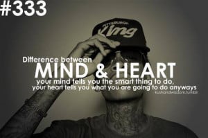 Mind & Heart - Thoughtfull quotes Picture