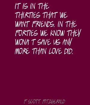 Want To Be More Than Friends Quotes Forties quote
