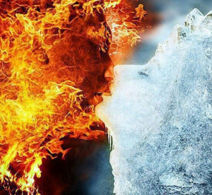 Fire and ice..