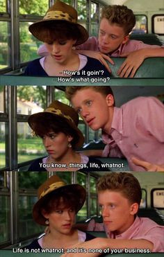 love Anthony Michael Hall -- Sixteen Candles