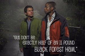 ... 11 pound black forest ham.