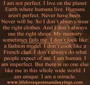 quotes about not being perfect girl quotes about not being perfect ...