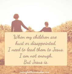 Christian Motherhood Quote | imperfecthomemaker.com