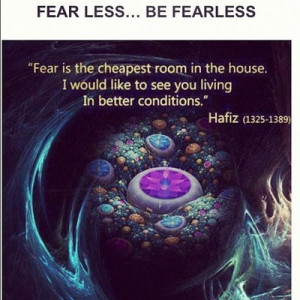 Be #fearless :) #rumi #quotes (Taken with Instagram )
