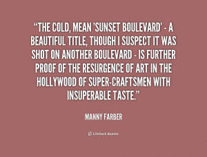 Quotes From Sunset Blvd. QuotesGram