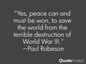 world war 3 quotes