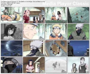 Naruto Episode 13- Haku's Secret Jutsu - Crystal Ice Mirrors.rmvb