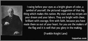More Franklin Knight Lane Quotes