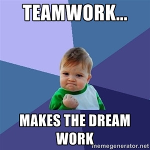 TeamWork... Makes the Dream work | Success Kid