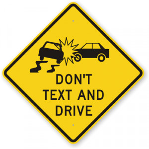 ... ve been told not to do it so don t text and drive it s not worth it