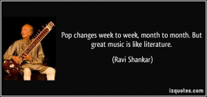 Ravi Shankar Quote