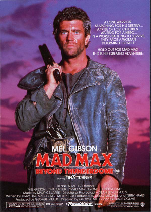 Mad Max Beyond Thunderdome Poster Mad-max-3-souvenir-ticket- ...