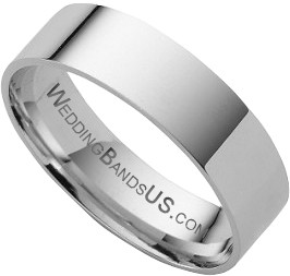 add a personalized inscription to your wedding band and make it even ...